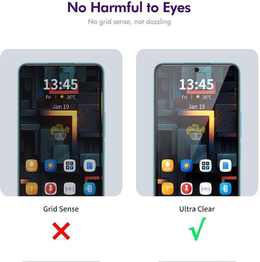 Privatsphäre Vollflächig gehärtetes Glas Schwarz (Xiaomi 14T / 14T Pro)