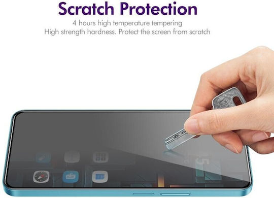 Privatsphäre Vollflächig gehärtetes Glas Schwarz (Xiaomi 14T / 14T Pro)