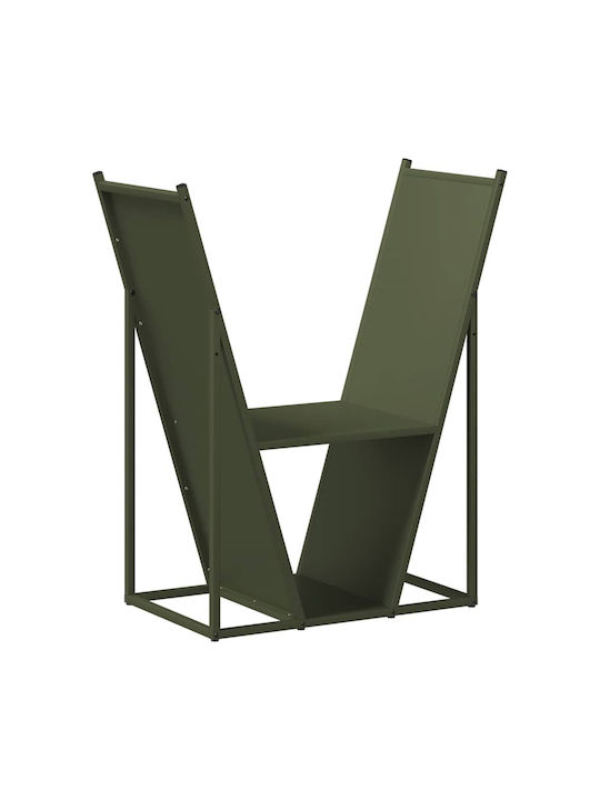 vidaXL Hölzernes Regal Holzlagerung 69.5x35x81cm