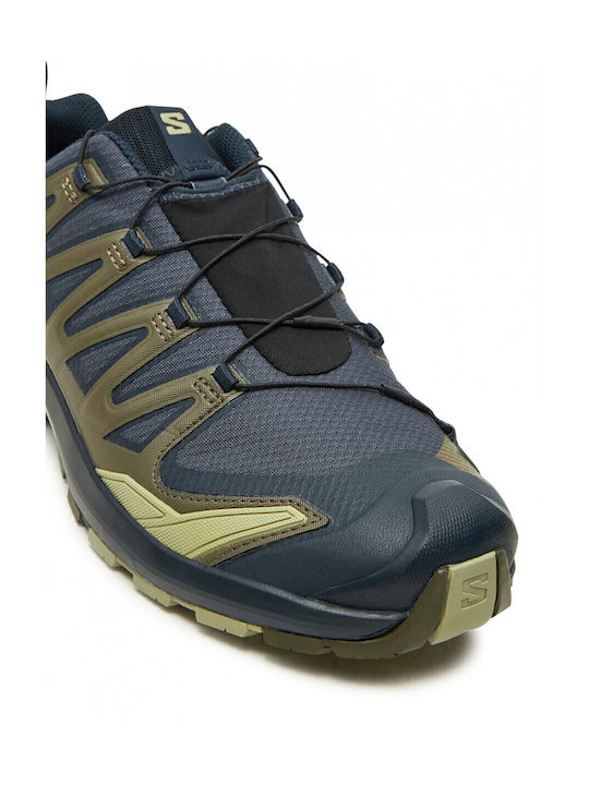 Xa Pro 3d V9 Sport Shoes Running Gray Waterproof with Gore-Tex Membrane