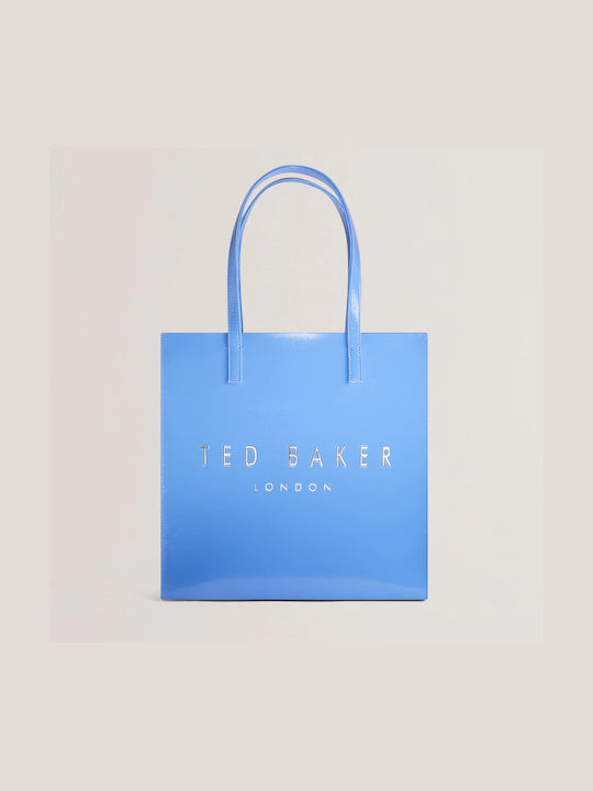 Ted Baker Crinkon Large Icon Women's Bag Shoulder Blue