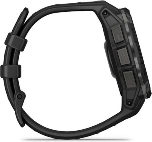 Garmin Instinct 3 AMOLED Aluminium 45mm Waterproof Smartwatch with Heart Rate Monitor (Black with Black Band)