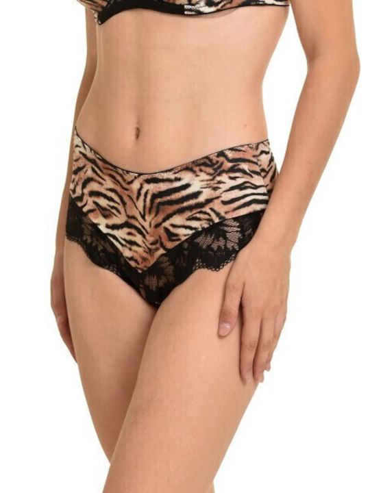 Miss Rosy Set de Lenjerie Sutien cu Boxeri Brown