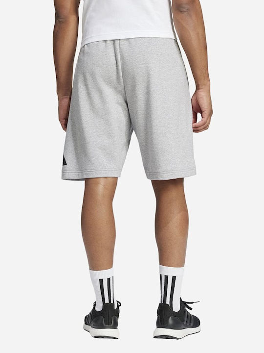adidas Big Logo French Terry Ανδρική Βερμούδα Γκρι