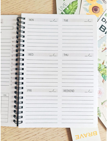 Set 8 Notebooks Spiral A5