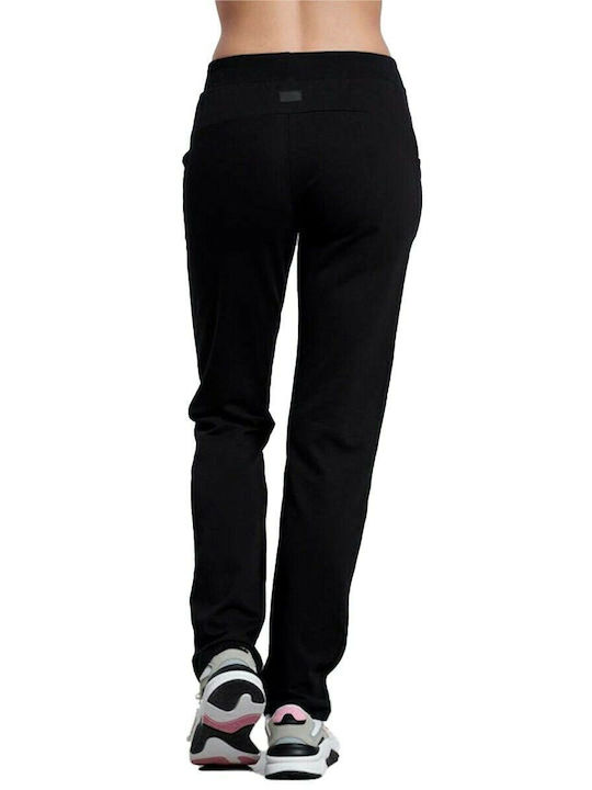 BodyTalk Pants Παντελόνι Φόρμας Μαύρο