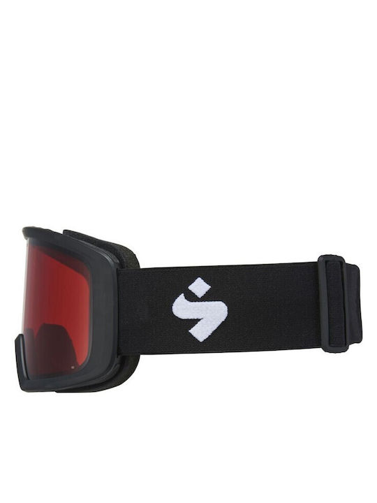 Sweet Protection Ski & Snowboard Goggles Kids Black with Lens in Black Color