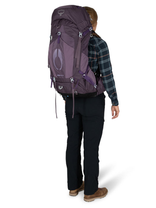 Osprey Aura Ag 50 Ορειβατικό Σακίδιο 50lt Μωβ Trekking