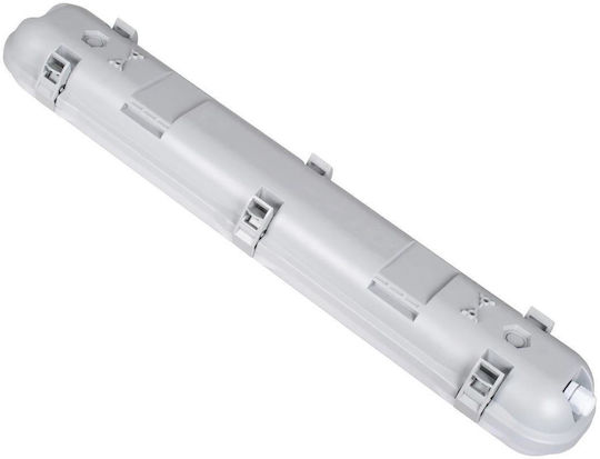 GloboStar Commercial Linear LED Ceiling Light 24W Cold White IP65 Dimmable