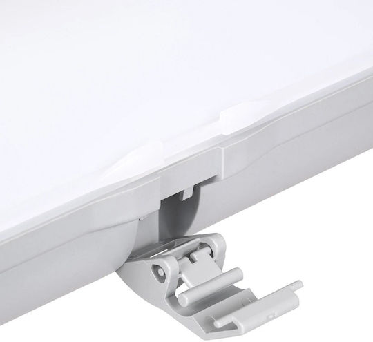 GloboStar Emergano Commercial Linear LED Ceiling Light 48W Cold White IP65 Dimmable 120cm