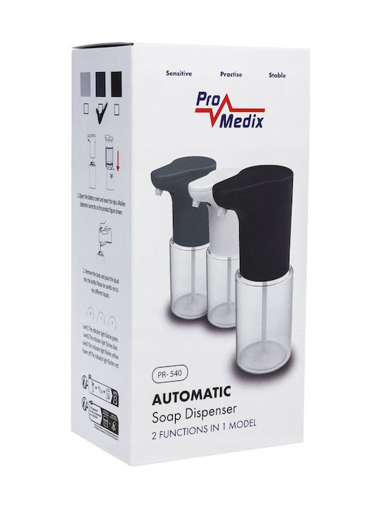 ProMedix Dispenser Πλαστικό με Αυτόματο Διανομέα Γκρι 300ml