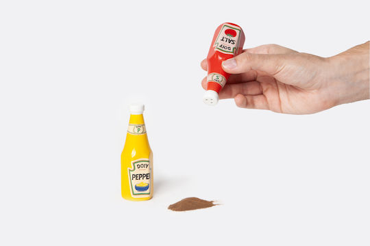 DOIY Salz- und Pfefferset Keramik 2Stück