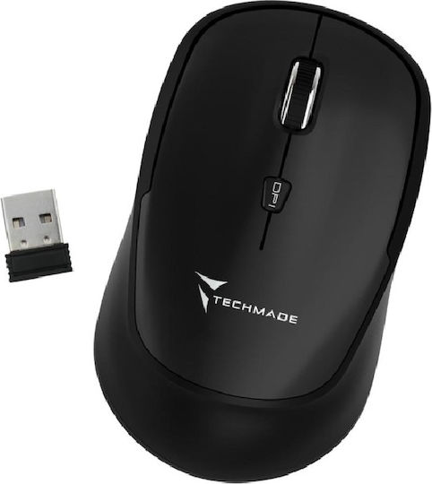 Techmade TM-XJ35 Kabellos Maus Schwarz