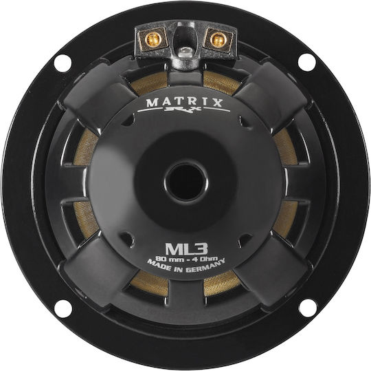 Brax Matrix ML3 Ηχείο Αυτοκινήτου 3.2" με 100W RMS (Midrange)