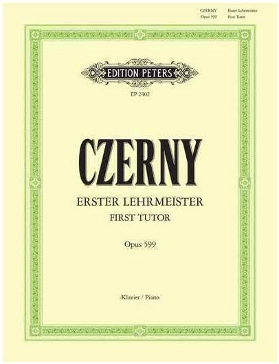 Czerny First Tutor Exercises Op.599 100