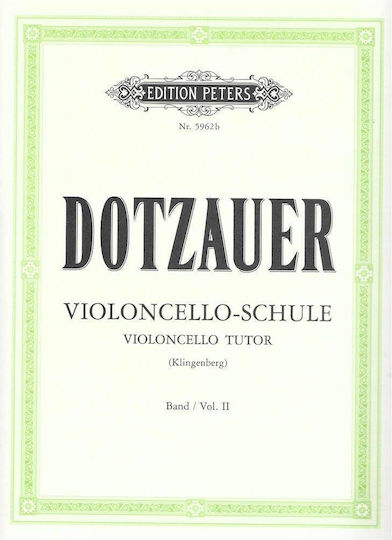 Dotzauer Școala de Violoncel Volumul II