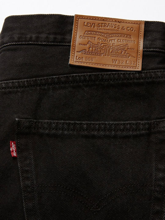 Stay Men's Jeans Pants with Loose Straight Fit Blue