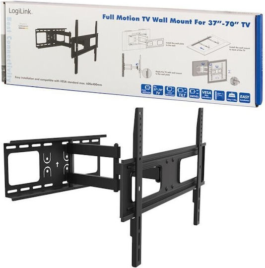 LogiLink BP0028 BP0028 Стойка за телевизор Стенен с рамо до 70" и 50кг