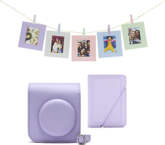 Fujifilm Рамена Чанта За Фотоапарат Instax Mini 12 Лилава