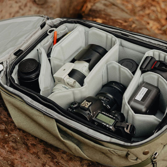 Peak Design Travel Camera Cube V2 Τσάντα Πλάτης Φωτογραφικής Μηχανής Large Μαύρη