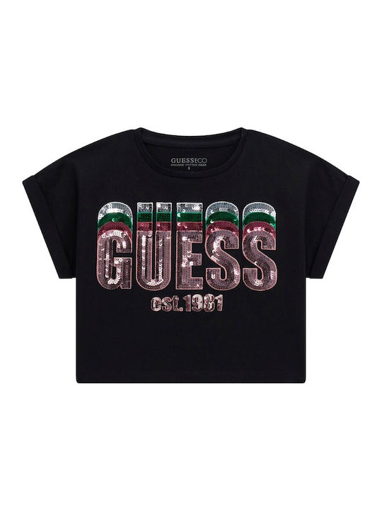 Guess Children's T-shirt Black