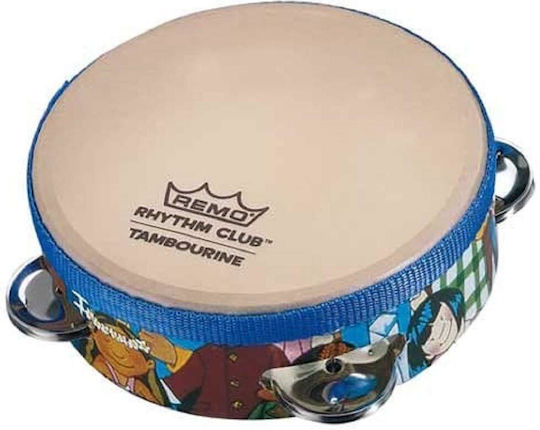 Remo Remo Rhythm Club 6,5" Tamburin mit Synthetischem Leder