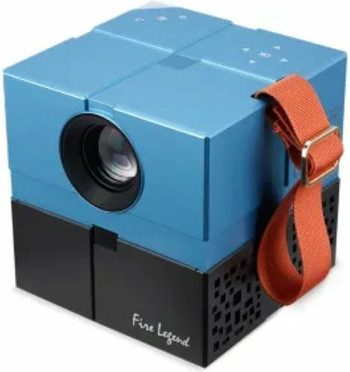 Aopen QH12a MR.JWV11.001 Mini Projector LCD HD Λάμπας LED με Wi-Fi και Ενσωματωμένα Ηχεία