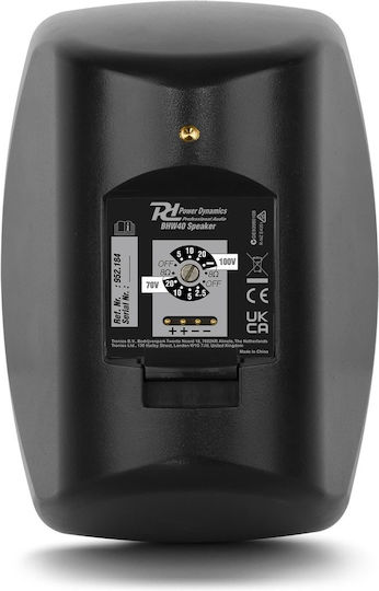 Power Dynamics BHW40BK Пасивни Стенни Високоговорители 60W (Комплект) Черни