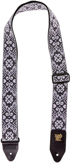 Ernie Ball Jacquard Strap for Guitar / Bass Gray