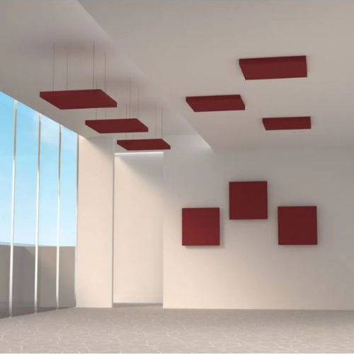 Audiodesigner Rect Ηχοαπορροφητικό Πάνελ Με Ύφασμα (4τμχ) 120cm x 60cm x 50mm σε Πορτοκαλί Χρώμα