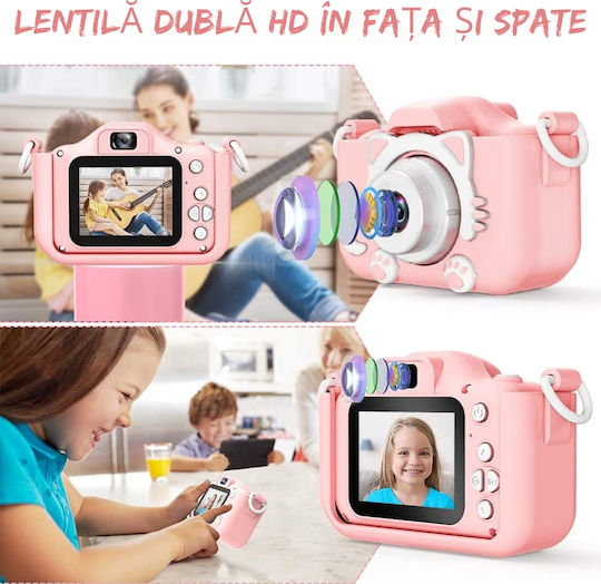 Children's Camera 40MP Pink