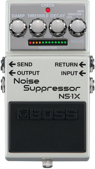 Boss NS-1X NS-1X Педал Превключвател за крака Шумна врата Електрическа китара и Електрически бас