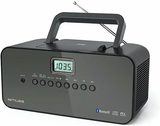 Muse Sistem Portabil Cu Bluetooth Radio Negru