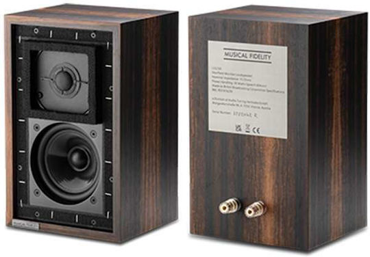 17818 Pereche Boxe Pasive Hi-Fi Bookself 2 Cai L19xL16.5xÎ30.5cm Furnir Palisander