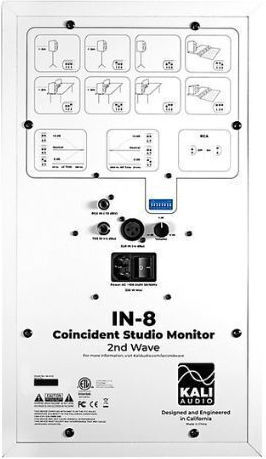 Kali Audio IN-8 Difuzor Studio Monitor 8" 140W Bucată Alb