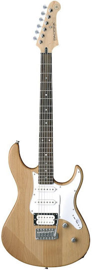 Yamaha Pacifica 112V Electric Guitar Stratocaster with HSS Pickup Configuration Yellow Natural Satin