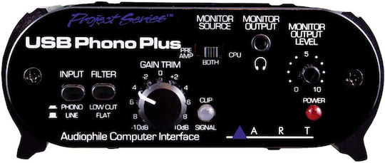Art USB Phono Plus PS Εξωτερική Επαγγελματική Κάρτα Ήχου με Σύνδεση USB