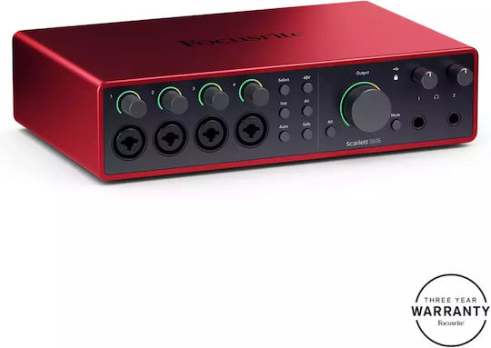 Focusrite Scarlett 18i16 4th Gen | Skroutz Romania