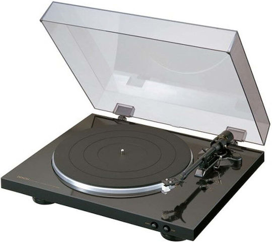 Denon DP300FBKE2GB Turntables with Preamp Black