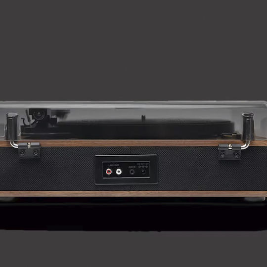 Muse MT-106 BT MT-106ΒΤ Pick-Up cu Preamp și Difuzoare încorporate Maro