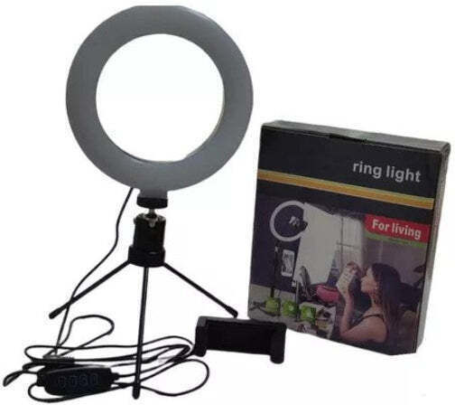 Light Ring Light 20.32cm και Βάση για Κινητό