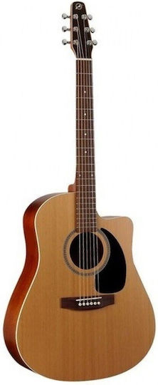 Seagull Ακουστική Κιθάρα S6 Coastline CW Q-1 Cutaway Natural