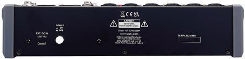 Citronic CMA-10 Selbstverstärkend Analog Mischpult 10 Kanäle mit Phantom Power & 2 XLR-Eingänge & Bluetooth