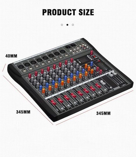 Weymic Ck Sseries Professional Analog Mischpult 16 Kanäle