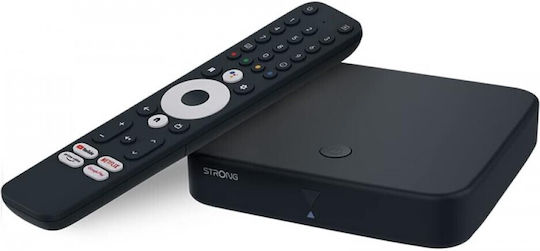 Strong TV Box Strong Srt 420 4K UHD with WiFi USB 2.0 2GB RAM and 8GB Storage Space with Operating System Android 11.0 and Google Assistant