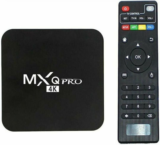 TV Box MXQ Pro 4K UHD cu WiFi USB 2.0 4GB RAM și 64GB Spațiu de Stocare cu Sistem de Operare Android 10.0