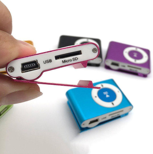 MP3005 Mini MP3 Player (64GB) Μωβ