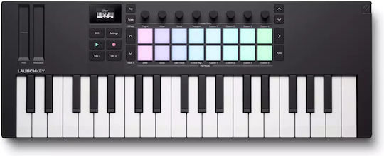 Novation Midi Controller Novation Launchkey Mini Mk4 with 37 Keys Black