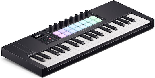 Novation Midi Controller Novation Launchkey Mini Mk4 with 37 Keys Black