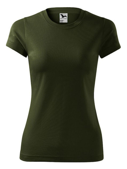 Malfini Γυναικείο Διαφημιστικό T-shirt Κοντομάνικο σε Χρώμα